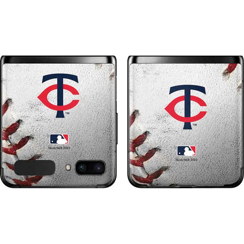MLB Minnesota Twins Game Ball Galaxy Z Flip Skin