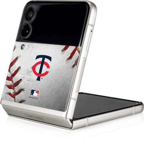 MLB Minnesota Twins Game Ball Galaxy Z Flip3 5G Skin