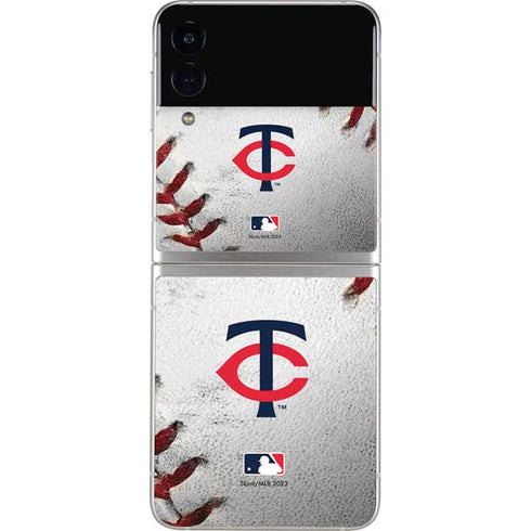 MLB Minnesota Twins Game Ball Galaxy Z Flip4 5G Skin