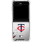 MLB Minnesota Twins Game Ball Galaxy Z Flip5 5G Clear Case