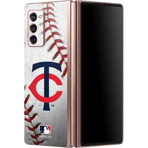MLB Minnesota Twins Game Ball Galaxy Z Fold2 5G Skin