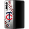 MLB Minnesota Twins Game Ball Galaxy Z Fold3 5G Skin