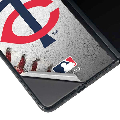 MLB Minnesota Twins Game Ball Galaxy Z Fold4 5G Skin