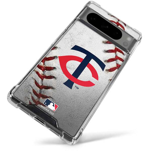 MLB Minnesota Twins Game Ball Google Pixel 8 Pro Clear Case