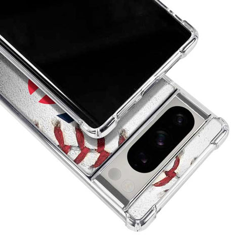 MLB Minnesota Twins Game Ball Google Pixel 8 Pro Clear Case
