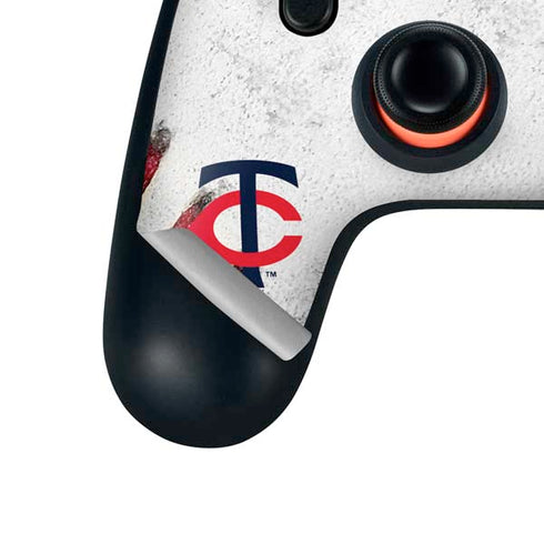 MLB Minnesota Twins Game Ball Google Stadia Controller Skin