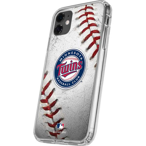 MLB Minnesota Twins Game Ball iPhone 11 Clear Case