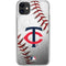 MLB Minnesota Twins Game Ball iPhone 11 Clear Case