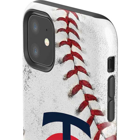 MLB Minnesota Twins Game Ball iPhone 11 Impact Case