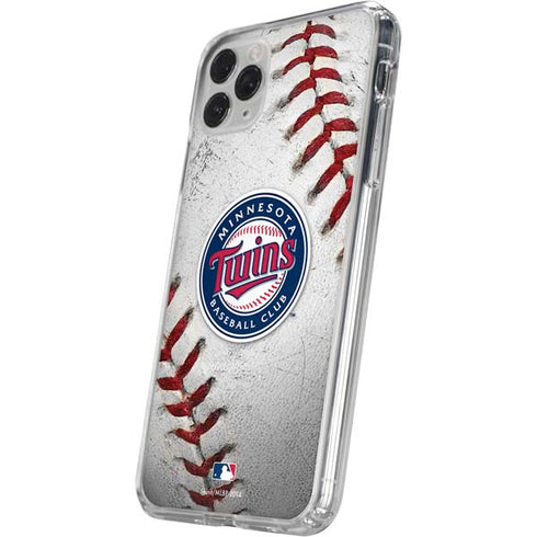 MLB Minnesota Twins Game Ball iPhone 11 Pro Clear Case