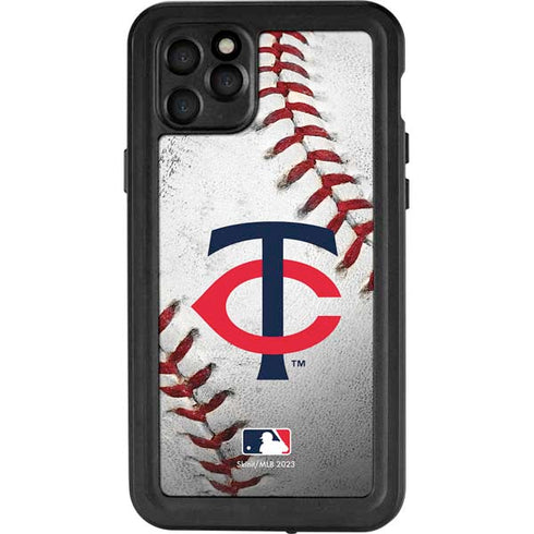 MLB Minnesota Twins Game Ball iPhone 11 Pro Max Waterproof Case