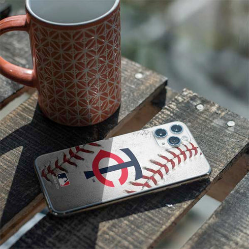MLB Minnesota Twins Game Ball iPhone 11 Pro Skin