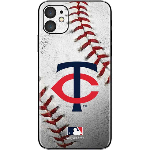 MLB Minnesota Twins Game Ball iPhone 11 Skin
