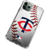 MLB Minnesota Twins Game Ball iPhone 12 Pro Max Clear Case