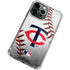 MLB Minnesota Twins Game Ball iPhone 13 Pro Clear Case