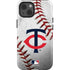 MLB Minnesota Twins Game Ball iPhone 15 Impact Case
