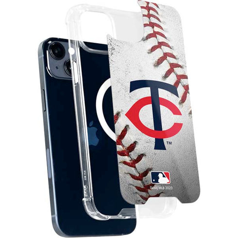 MLB Minnesota Twins Game Ball iPhone 14 MagSafe Case