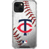 MLB Minnesota Twins Game Ball iPhone 15 Plus Clear Case