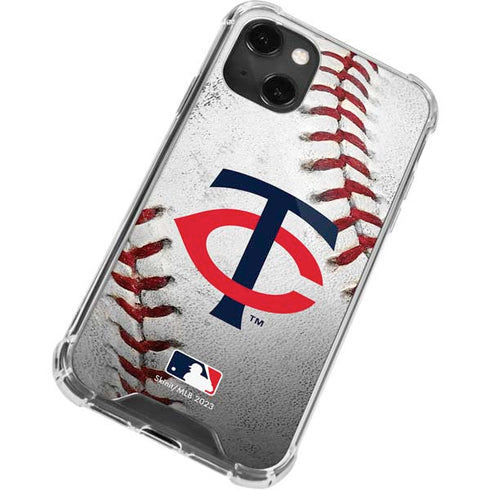 MLB Minnesota Twins Game Ball iPhone 14 Plus Clear Case