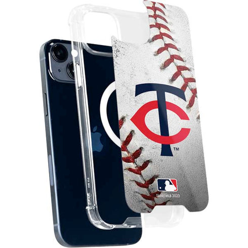 MLB Minnesota Twins Game Ball iPhone 15 Plus MagSafe Case