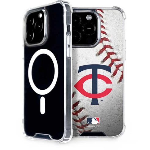 MLB Minnesota Twins Game Ball iPhone 14 Pro MagSafe Case
