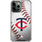 MLB Minnesota Twins Game Ball iPhone 14 Pro Max Clear Case