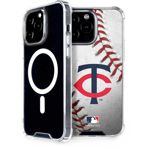 MLB Minnesota Twins Game Ball iPhone 15 Pro Max MagSafe Case
