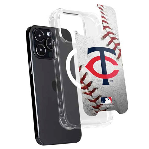 MLB Minnesota Twins Game Ball iPhone 15 Pro Max MagSafe Case