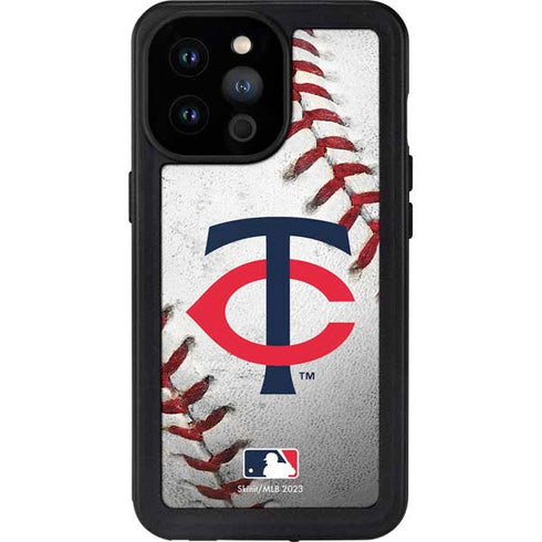 MLB Minnesota Twins Game Ball iPhone 14 Pro Max Waterproof Case