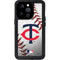 MLB Minnesota Twins Game Ball iPhone 14 Pro Waterproof Case