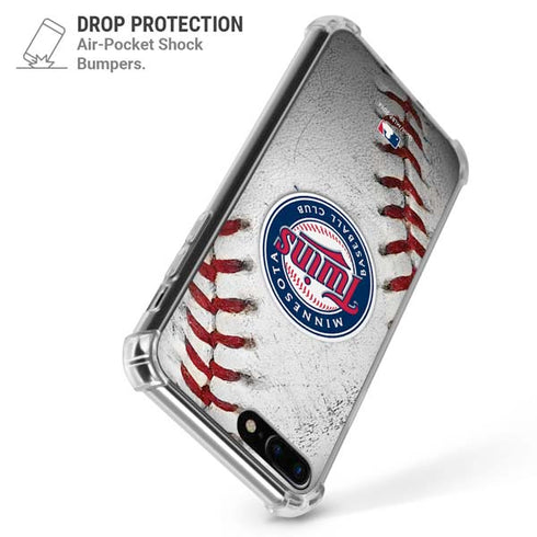 MLB Minnesota Twins Game Ball iPhone 7/8 Plus Clear Case
