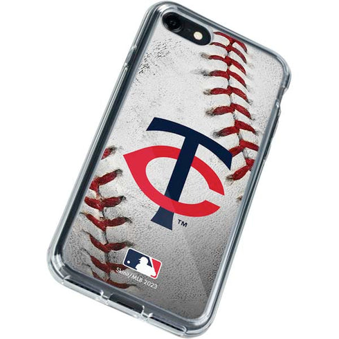 MLB Minnesota Twins Game Ball iPhone SE (2nd & 3rd Gen) Clear Case