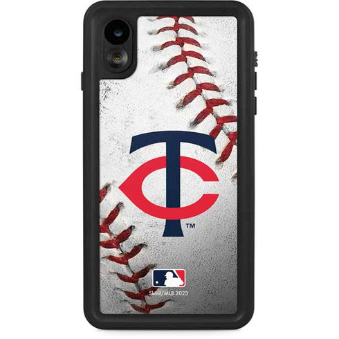 MLB Minnesota Twins Game Ball iPhone XR Waterproof Case