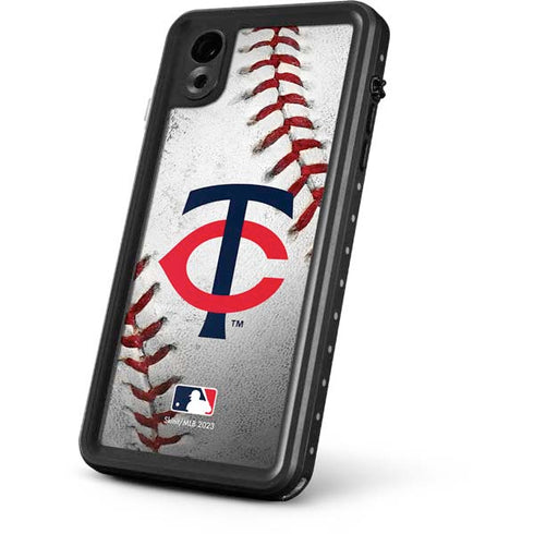 MLB Minnesota Twins Game Ball iPhone XR Waterproof Case