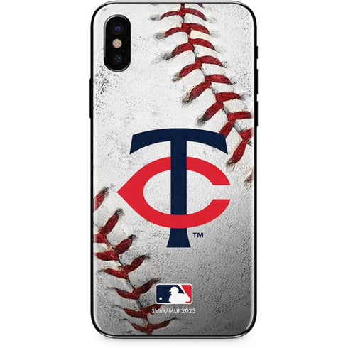 MLB Minnesota Twins Game Ball iPhone XS Skin