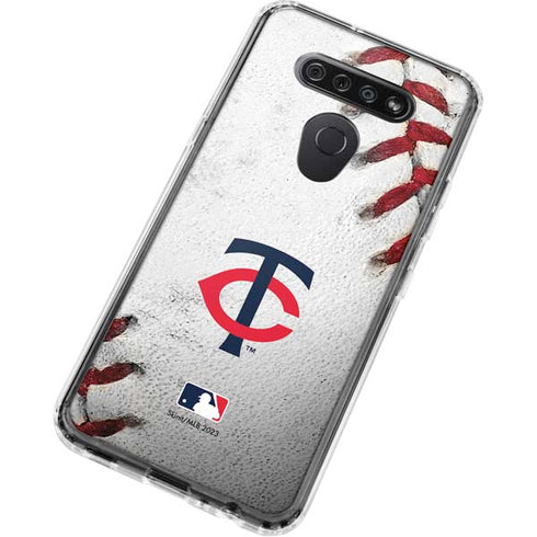 MLB Minnesota Twins Game Ball LG K51/Q51 Clear Case