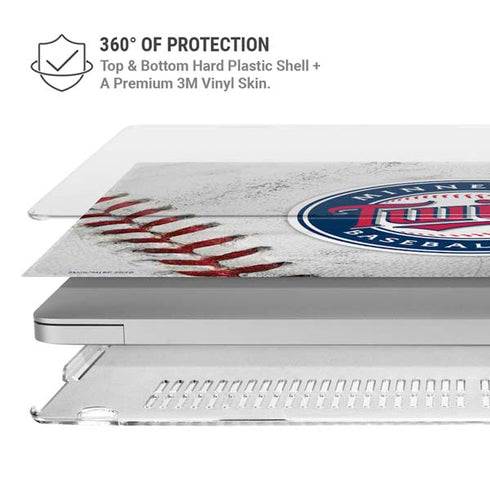 MLB Minnesota Twins Game Ball MacBook Air 13in M1 (2021) Case plus Skin
