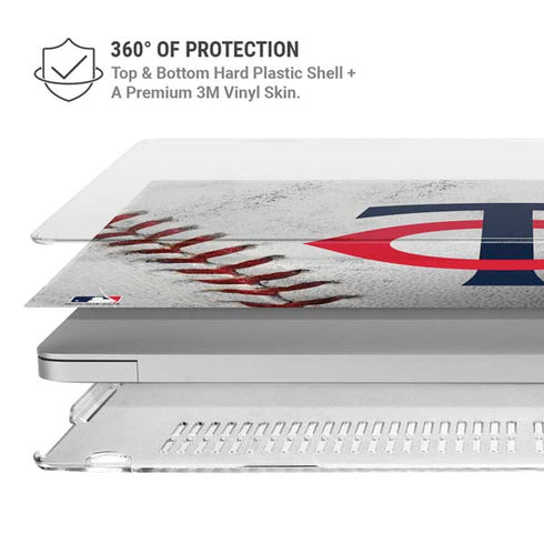 MLB Minnesota Twins Game Ball MacBook Air 15in (2023-2025) Case plus Skin