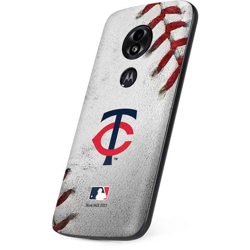 MLB Minnesota Twins Game Ball Moto E5 Play Skin