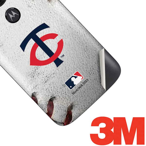 MLB Minnesota Twins Game Ball Moto E5 Play Skin