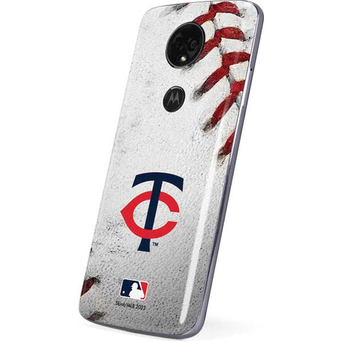 MLB Minnesota Twins Game Ball Moto E5 Plus Skin