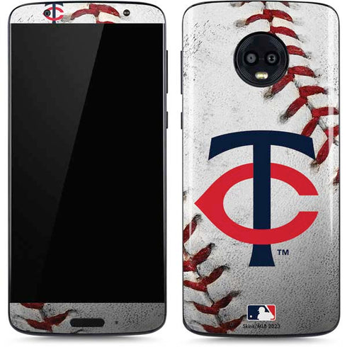 MLB Minnesota Twins Game Ball Moto G6 Skin