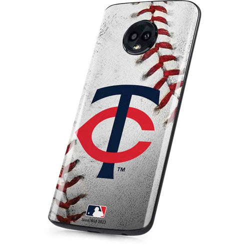 MLB Minnesota Twins Game Ball Moto G6 Skin