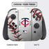 MLB Minnesota Twins Game Ball Nintendo Switch Bundle Skin