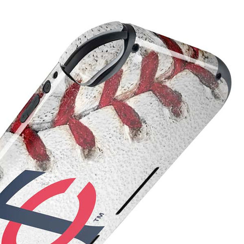MLB Minnesota Twins Game Ball Nintendo Switch Lite Skin