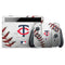 MLB Minnesota Twins Game Ball Nintendo Switch OLED (2021) Skin
