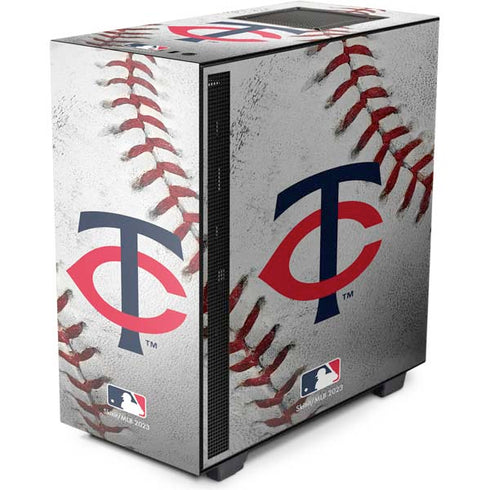 MLB Minnesota Twins Game Ball NZXT H510 Compact ATX Mid-Tower Case Skin