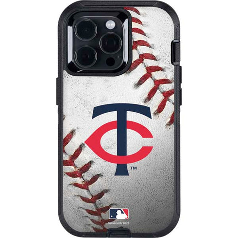 MLB Minnesota Twins Game Ball Otterbox Defender iPhone Skin