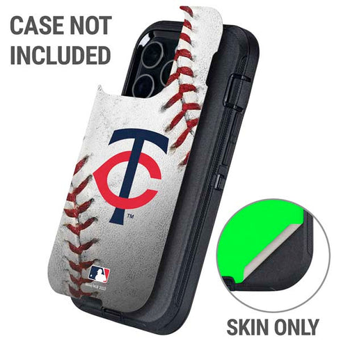 MLB Minnesota Twins Game Ball Otterbox Defender iPhone Skin
