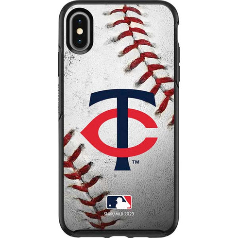 MLB Minnesota Twins Game Ball Otterbox Symmetry iPhone Skin